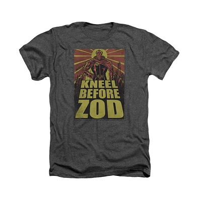 Superman Big & Tall Zod Poster Adult Heather Tee / T-Shirt