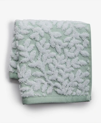 Charter Club Signature Boxwood Washcloth, 13" x 13", Exclusively at Macy's