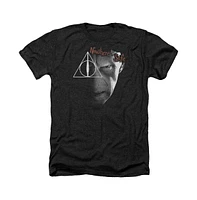 Harry Potter Men's Nowhere Is Safe Adult Heather Tee / T-Shirt