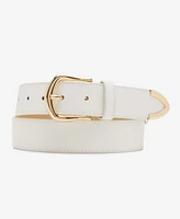 Steve Madden Textured Faux-Leather Belt