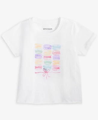 With Jules Big Girl Macaron Graphic Tee