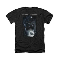 Batman V Superman Men's Signal Adult Heather Tee / T-Shirt