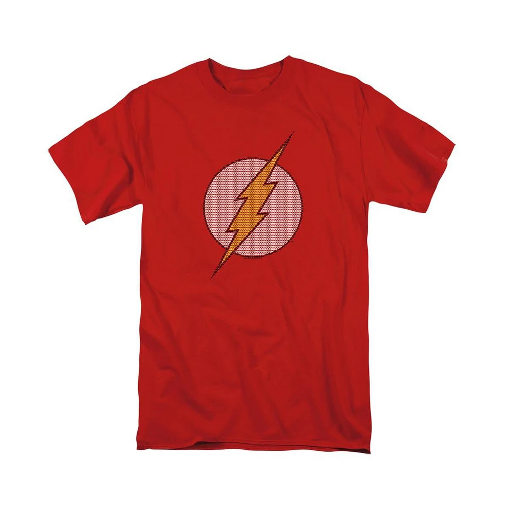 Flash Big & Tall Dc Dc Comics Little Logos Short Sleeve Adult Tee / T-Shirt