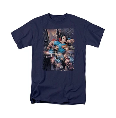 Superman Men's Action Comics 1 Short Sleeve Adult Tee / T-Shirt