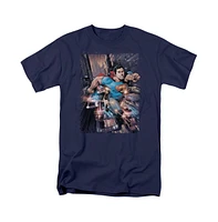 Superman Men's Action Comics 1 Short Sleeve Adult Tee / T-Shirt