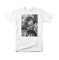 Superman Big & Tall Flight Of Steel Short Sleeve Adult Tee / T-Shirt