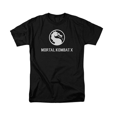 Mortal Kombat X Big & Tall Dragon Logo Short Sleeve Adult Tee / T-Shirt