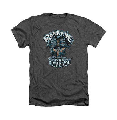 Batman Men's Bane Will Break You Adult Heather Tee / T-Shirt