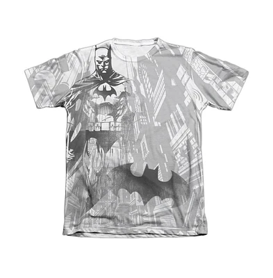 Batman Men's Vigilance Adult Poly/Cotton Short Sleeve Tee / T-Shirt