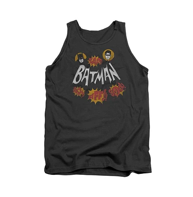 Batman Men's Classic Tv Sound Effects Adult Tank Top