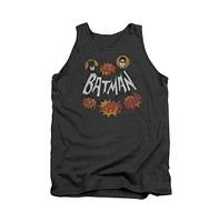 Batman Men's Classic Tv Sound Effects Adult Tank Top