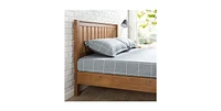 Slickblue Solid Wood Platform Bed Frame with Headboard for Enhanced Comfort