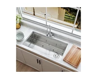 Casainc Undermount Kitchen Sink with Accessories