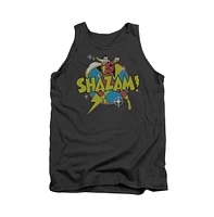 Dc Shazam Men's Comics Power Bolt Adult Tank Top