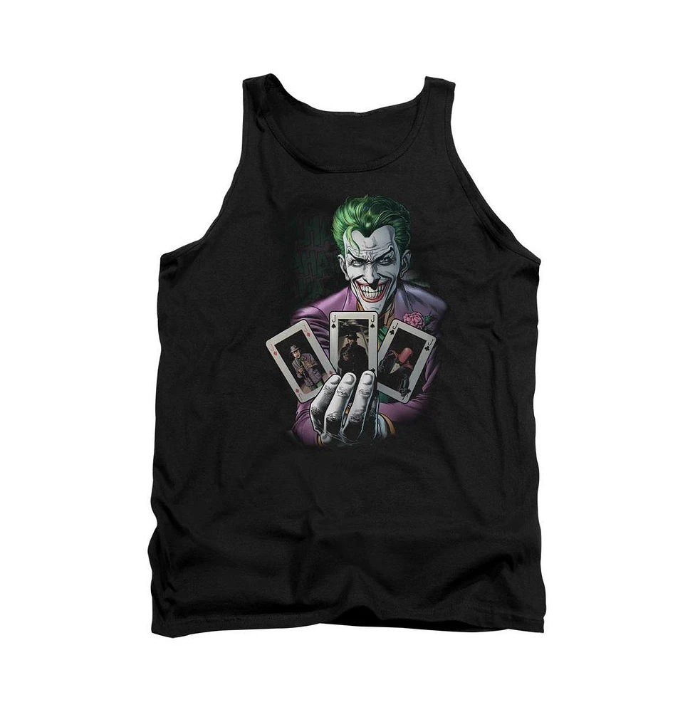 Batman Men's 3 Of A Kind Adult Tank Top