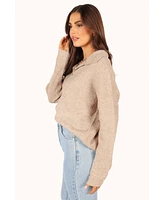 Petal and Pup Women's Shay Collar Knit Sweater