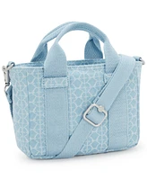 Kipling Ritta Mini Printed Denim Shoulder Bag