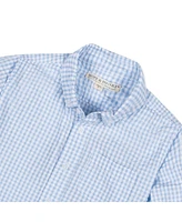 Hope & Henry Baby Boys Organic Long Sleeve Seersucker Button Down Shirt