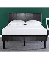 Slickblue Platform Bed Frame with Headboard for Stylish and Supportive Bedroom Design