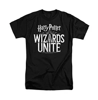 Harry Potter Men's Wizards Unite Logo Short Sleeve Adult Tee / T-Shirt