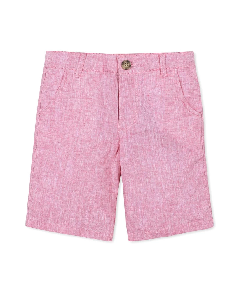 Hope & Henry Heirloom Boys' Linen Blend Short, Kids