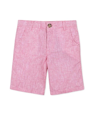 Hope & Henry Heirloom Boys' Linen Blend Short, Kids