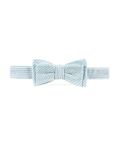 Hope & Henry Boys' Classic Seersucker Bow Tie, Kids
