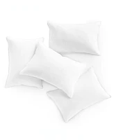 Downlite EnviroLoft Soft/Medium Density Alternative 4-Pack Pillows, Queen