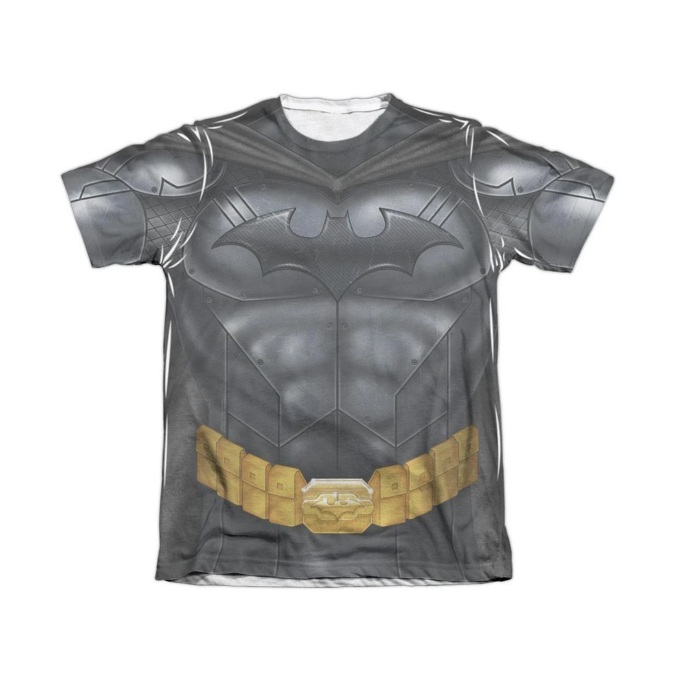 Batman Men's Athletic Uniform Adult Poly/Cotton Short Sleeve Tee / T-Shirt