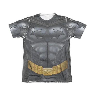 Batman Men's Athletic Uniform Adult Poly/Cotton Short Sleeve Tee / T-Shirt