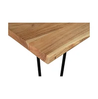 Jofran Nature's Edge Solid Acacia Desk with Drawer