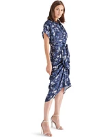 Steve Madden Women's Tori Floral-Print Shirtdress