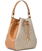 Brahmin Melinda Medium Leather Bucket