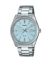 Casio Men's Silver Tone Stainless Steel Watch