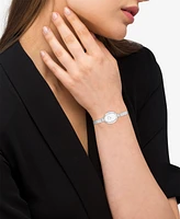 Coach Women's Sammy Silver Tone Stainless Steel Bangle Bracelet Watch
