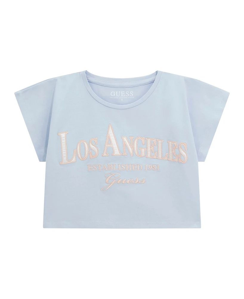 Guess Big Girls Los Angeles Short Sleeve T-Shirt