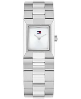 Tommy Hilfiger Women's Quartz Silver Tone Stainless Steel Bracelet Watch, 20.50mm x 25.20mm