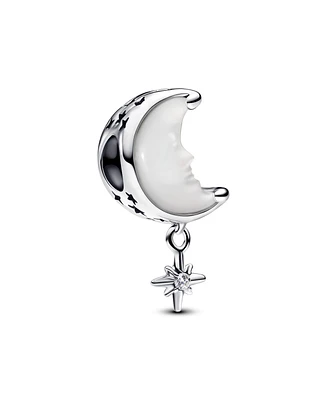 Pandora Sterling Silver Moon and Star Charm