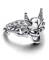 Pandora Sterling Silver Stranger Things Hellfire Club Ring