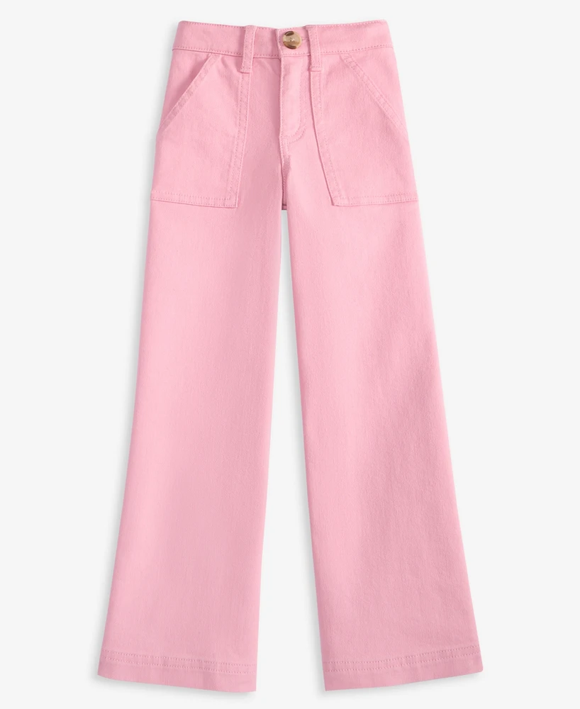 Epic Threads Girls Twill Wide-Leg Pants, Created for Macy's