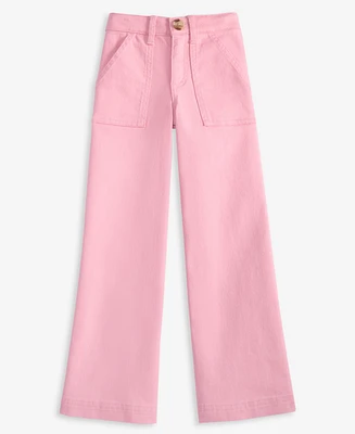 Epic Threads Girls Twill Wide-Leg Pants, Created for Macy's