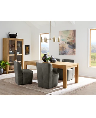 Pc. Dining Set (Davie Rectangular Table & Seham Chairs