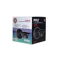 Pyle 6.5-Inch Marine Component Speakers, 120 Watts, Black