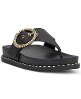Jessica Simpson Women's Cymmeri Hooded Thong Flat Sandals
