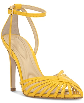 Jessica Simpson Women's Paveri Huarache Strappy Stiletto Pumps