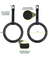 ProsourceFit Fitness Gymnastic Rings