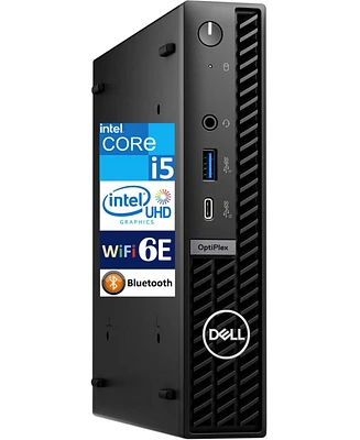 Dell Optiplex 7020 Business Mini Desktop Display (Intel i5-14500T, Intel Uhd 770 Shared, 16GB DDR5, 512GB PCIe Ssd, WiFi 6E, 90W Psu, 1 Display Port,