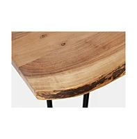 Jofran Nature's Edge 52'' Solid Acacia Counter Height Dining Table