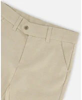 Deux par Toddler Boys Slant Pocket Pants Light Taupe - Toddler|Child