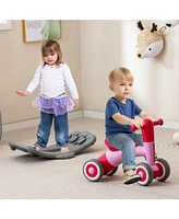 Kuyotq 3 in 1 Rocking Horse with Detachable Balance Board and Seat